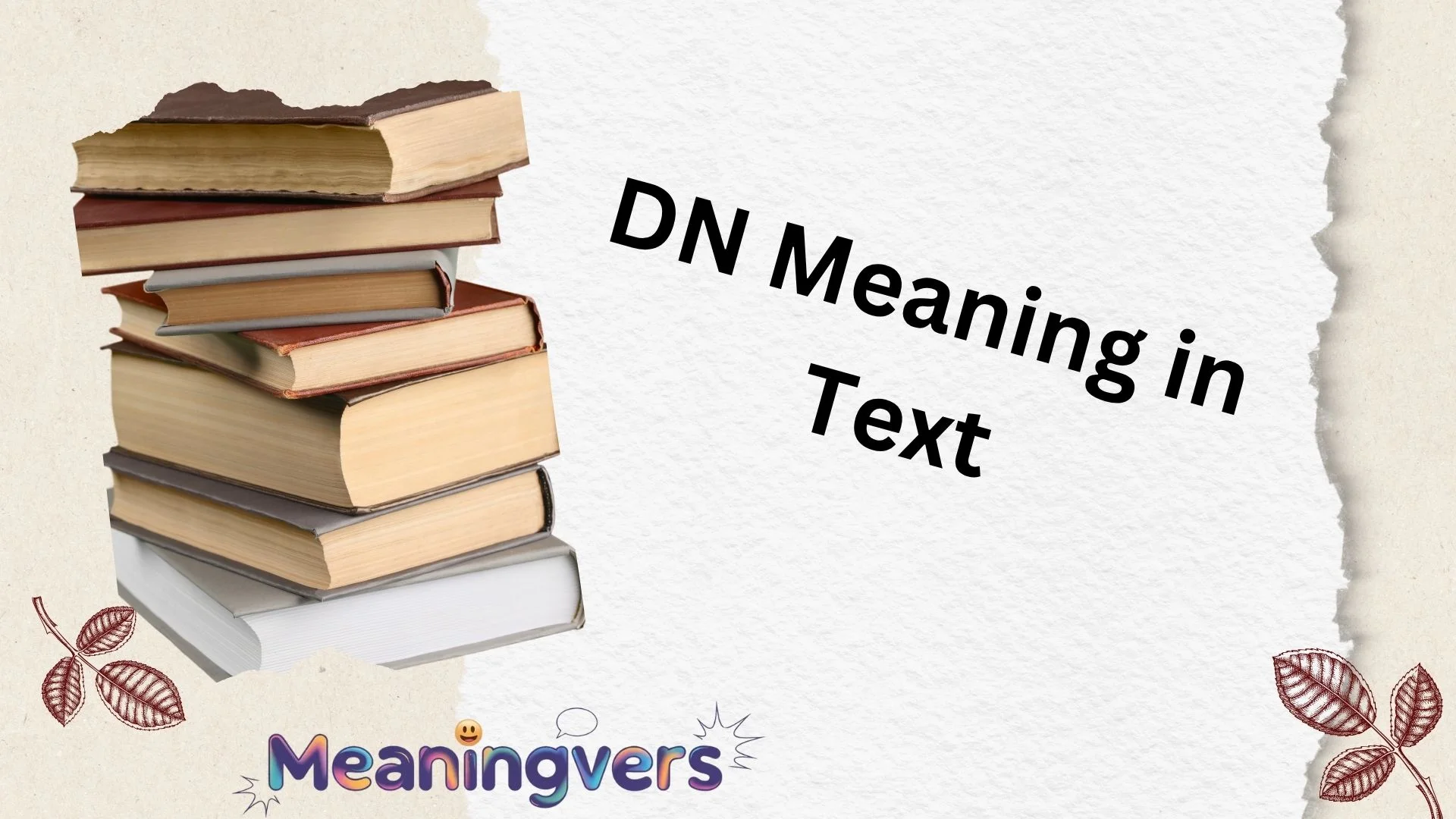 DN Meaning in Text