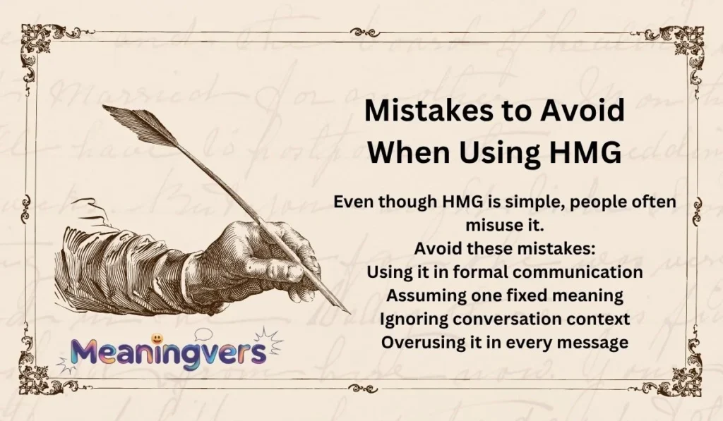 Mistakes to Avoid When Using HMG