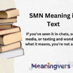 SMN Meaning in Text