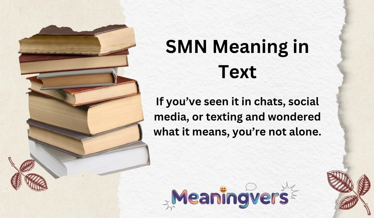 SMN Meaning in Text