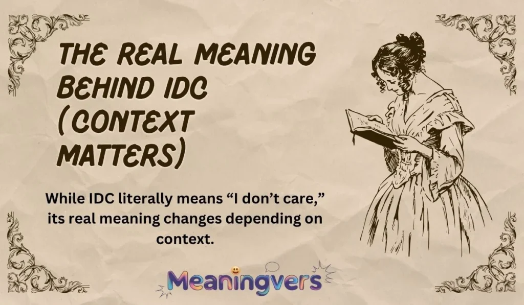 The Real Meaning Behind IDC (Context Matters)