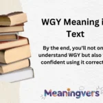 WGY Meaning in Text