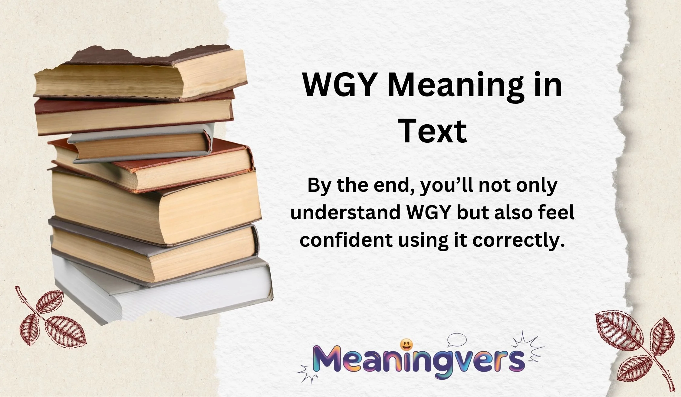 WGY Meaning in Text