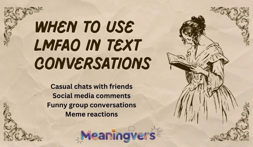 When to Use LMFAO in Text Conversations