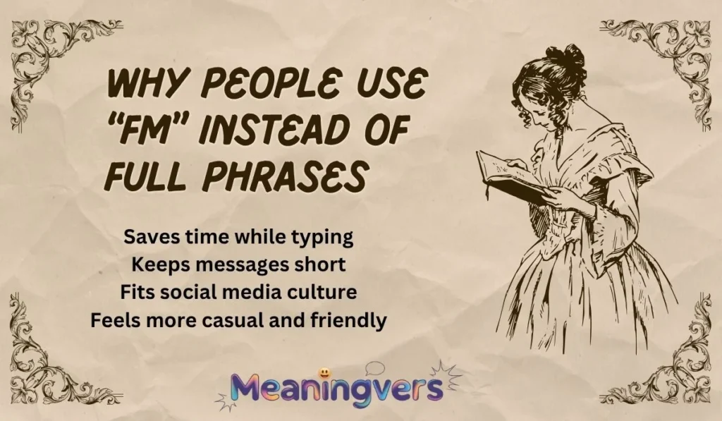 Why People Use “FM” Instead of Full Phrases