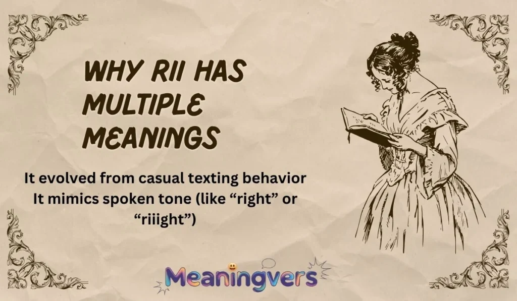 Why RII Has Multiple Meanings