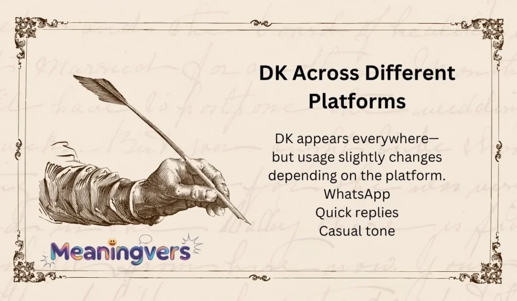 DK Across Different Platforms