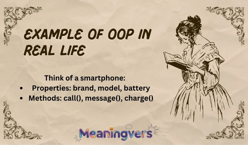 Example of OOP in Real Life