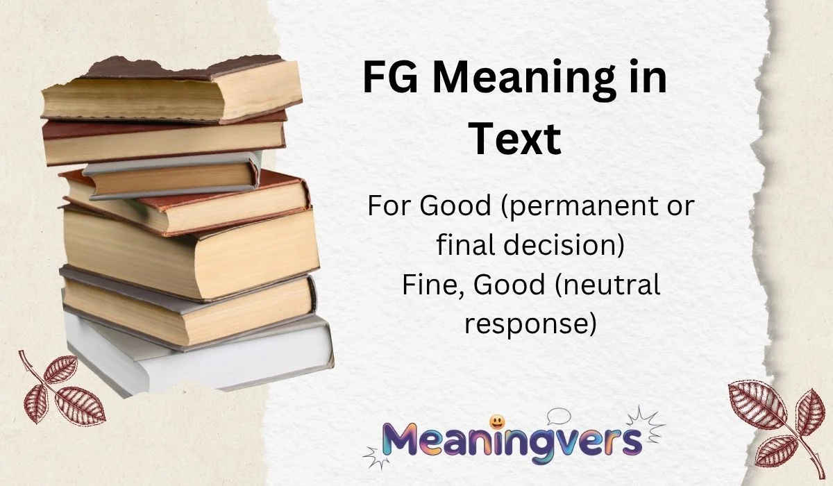 FG Meaning in Text
