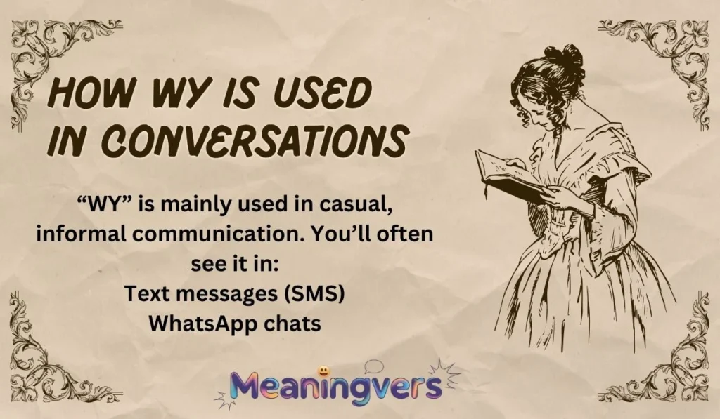 How WY Is Used in Conversations