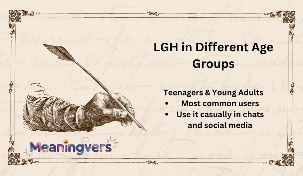 LGH in Different Age Groups