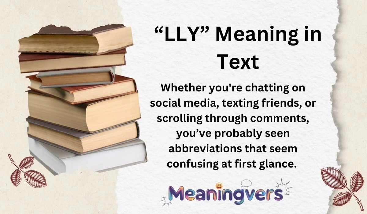 “LLY” Meaning in Text