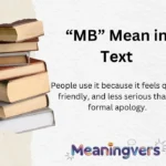 “MB” Mean in Text