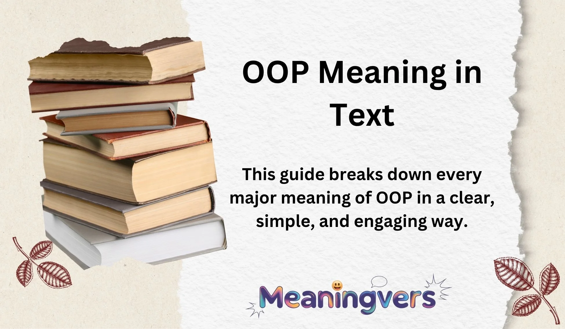 OOP Meaning in Text