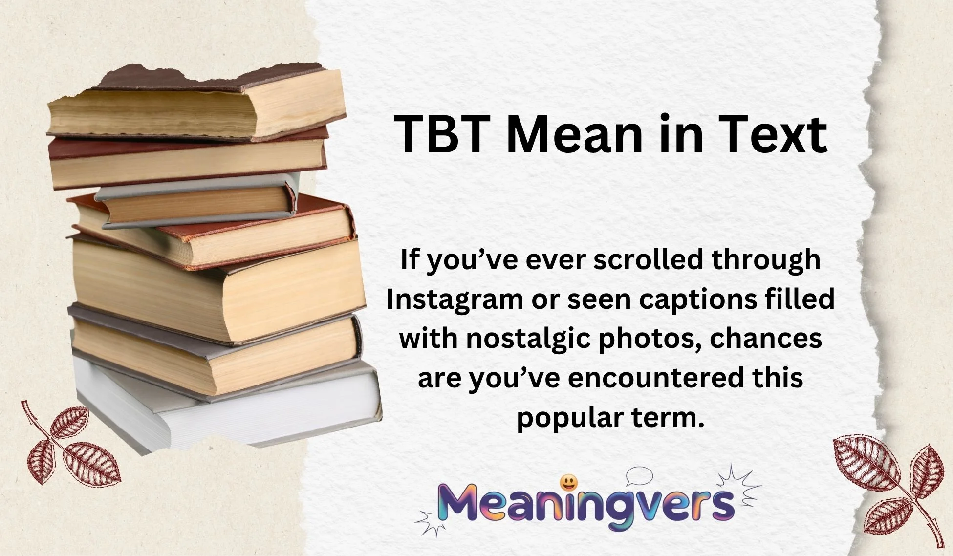 TBT Mean in Text