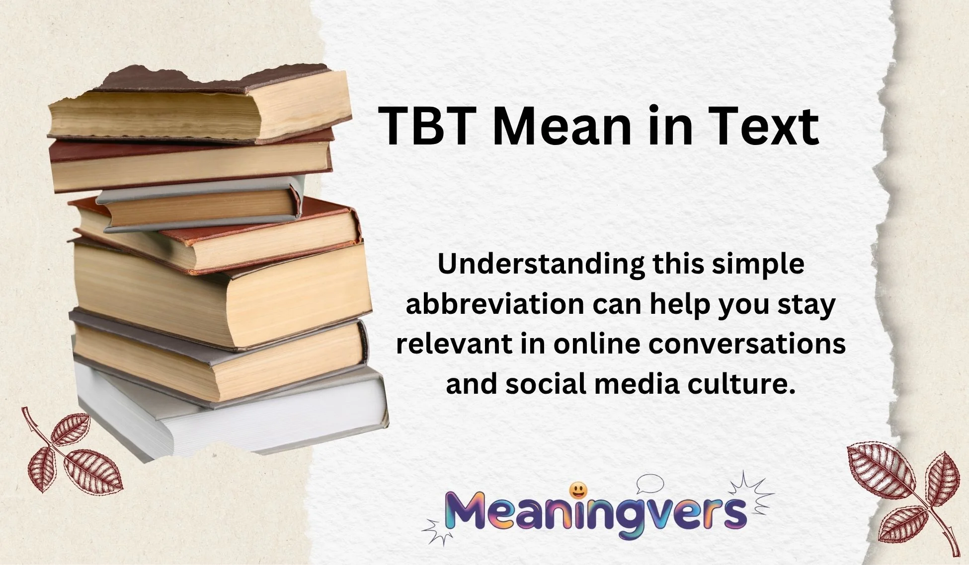 TBT Mean in Text