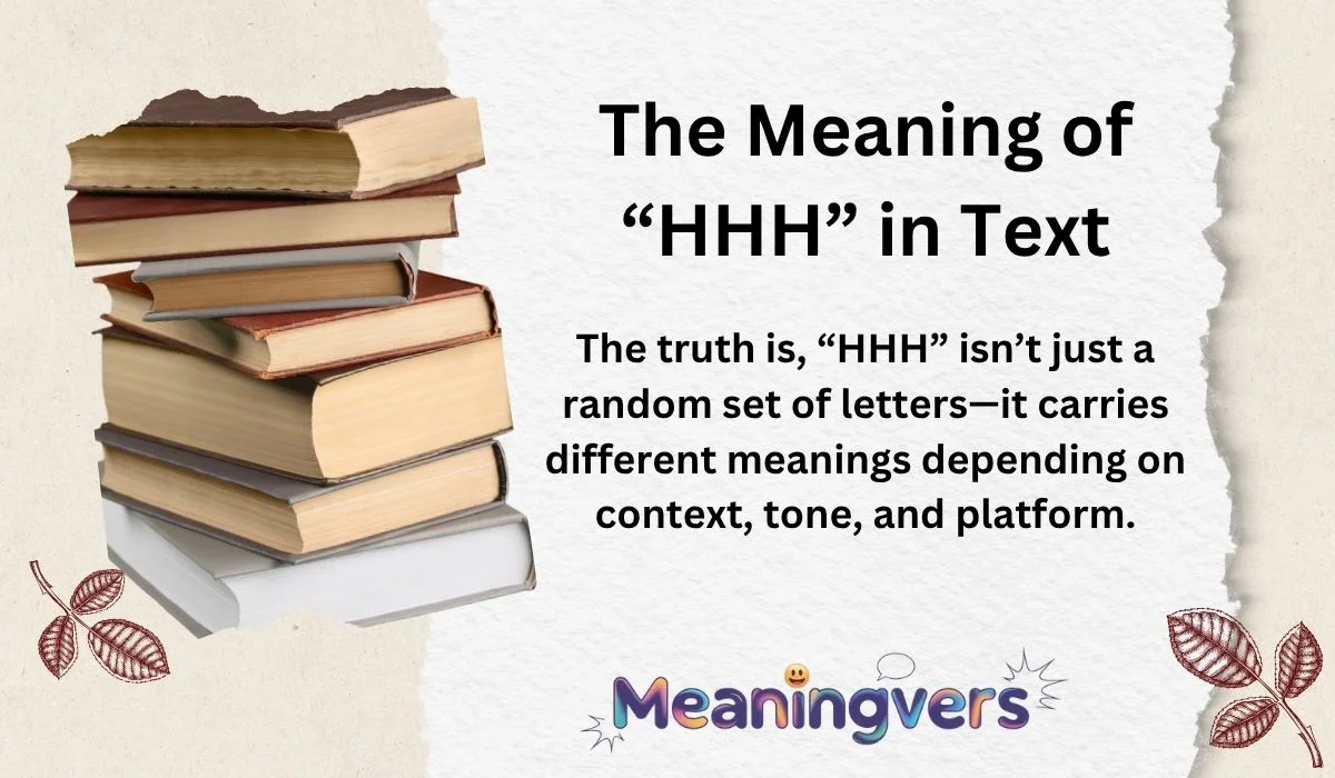 The Meaning of “HHH” in Text