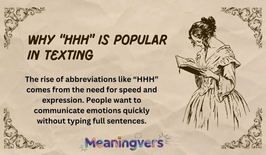 Why “HHH” Is Popular in Texting