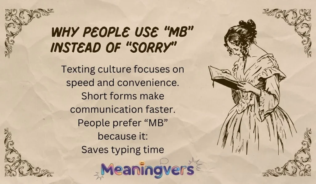Why People Use “MB” Instead of “Sorry”
