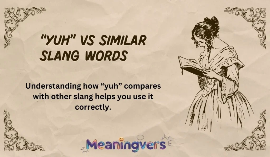 “Yuh” vs Similar Slang Words