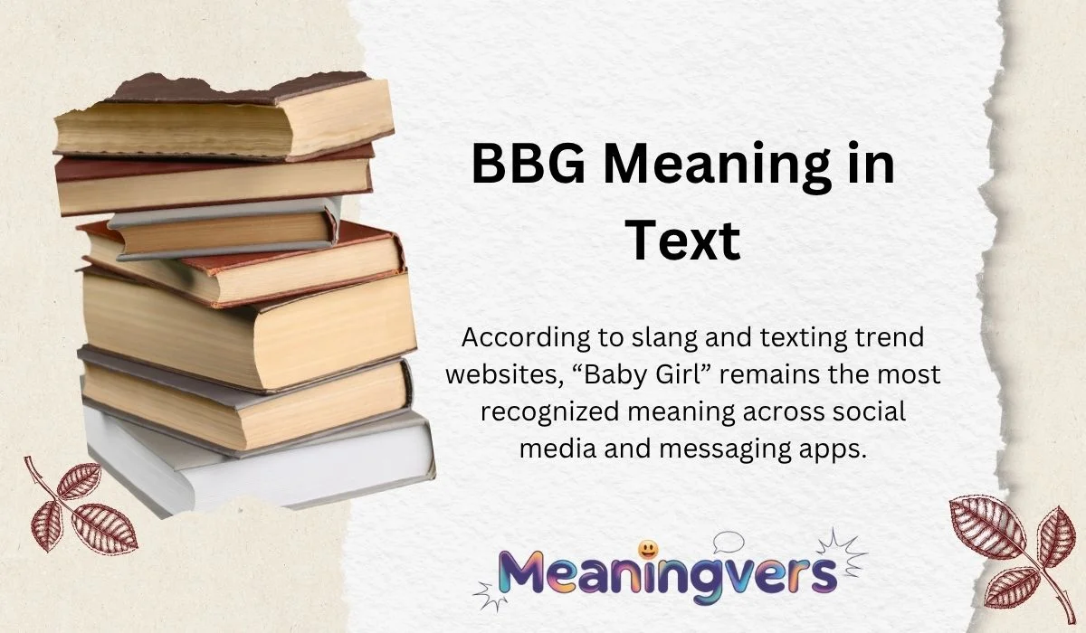 BBG Meaning in Text