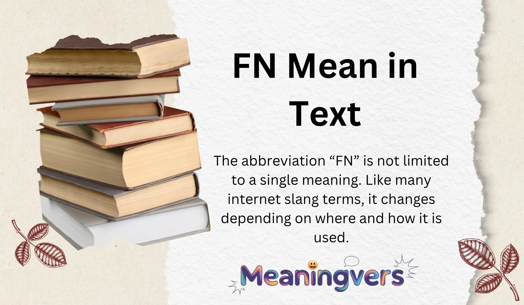FN Mean in Text