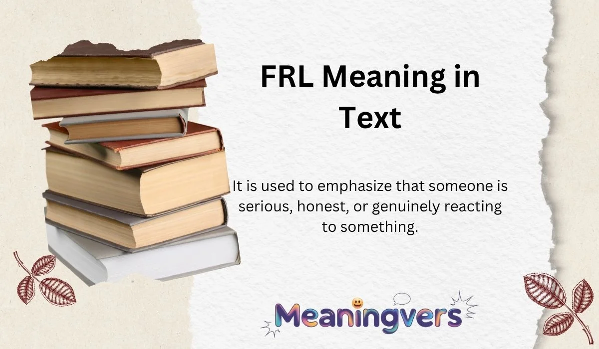 FRL Meaning in Text