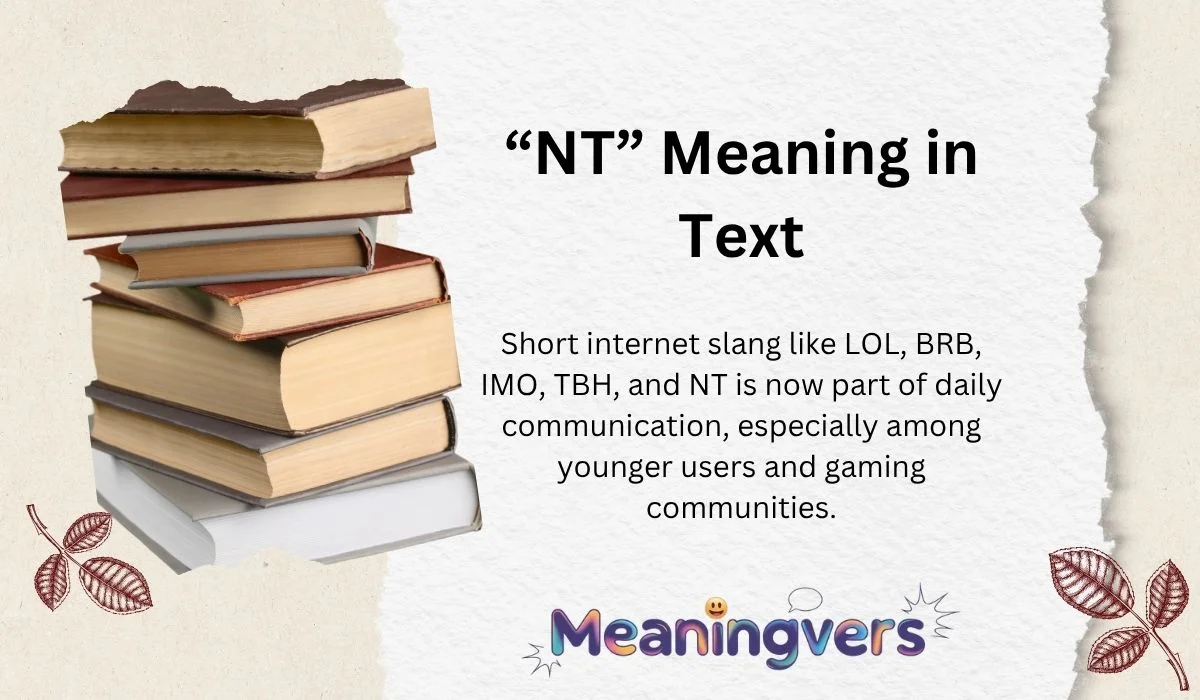 “NT” Meaning in Text