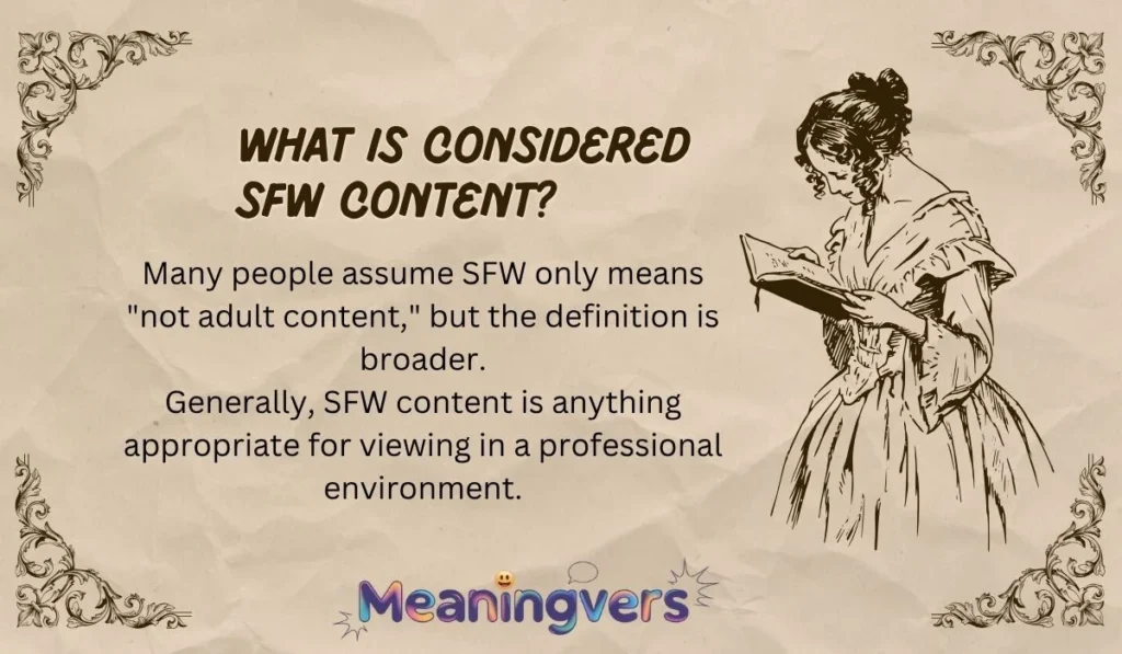 SFW Meaning in Text: What It Really Means and How to Use It Online In ...