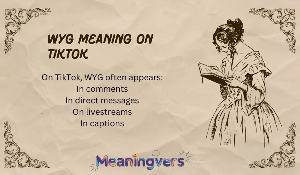 WYG Meaning on TikTok